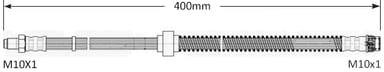 BRAKE FLEXIBLE HOSE