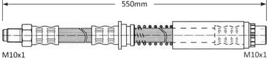 BRAKE FLEXIBLE HOSE