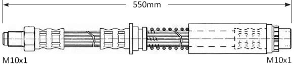 BRAKE FLEXIBLE HOSE