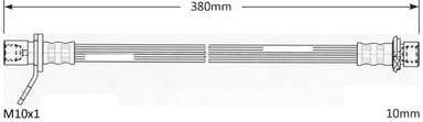 BRAKE FLEXIBLE HOSE