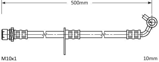 BRAKE FLEXIBLE HOSE