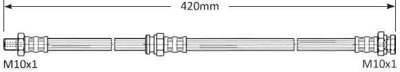 BRAKE FLEXIBLE HOSE