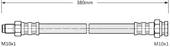 BRAKE FLEXIBLE HOSE