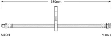 BRAKE FLEXIBLE HOSE