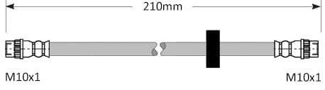 BRAKE FLEXIBLE HOSE