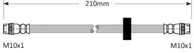 BRAKE FLEXIBLE HOSE