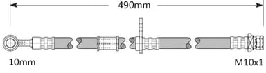 BRAKE FLEXIBLE HOSE