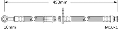 BRAKE FLEXIBLE HOSE