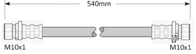 BRAKE FLEXIBLE HOSE