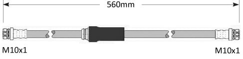 BRAKE FLEXIBLE HOSE