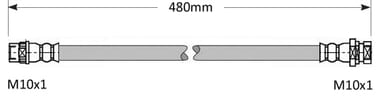 BRAKE FLEXIBLE HOSE