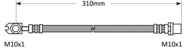 BRAKE FLEXIBLE HOSE