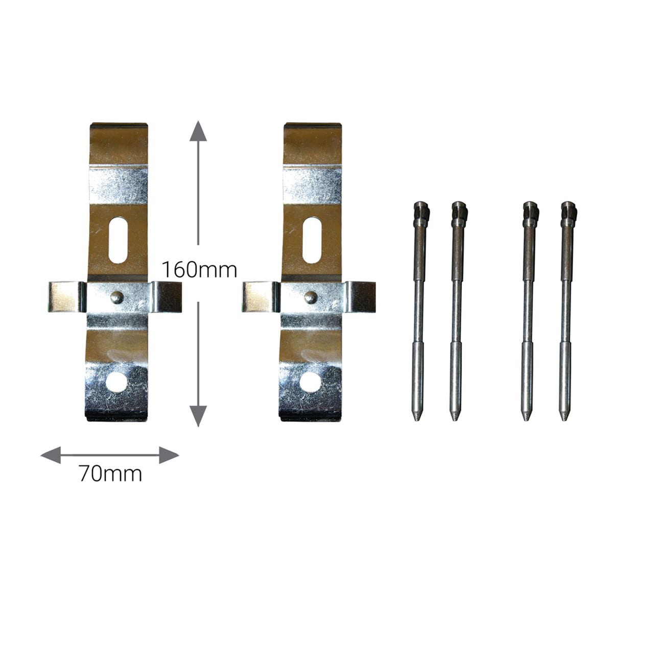 PAD FITTING KIT AXLE SET