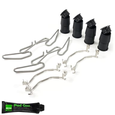 VENTED DISC PAD FIT KIT
