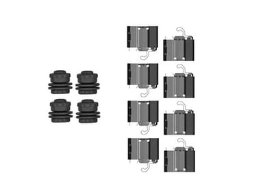 PAD FITTING KIT AXLE SET