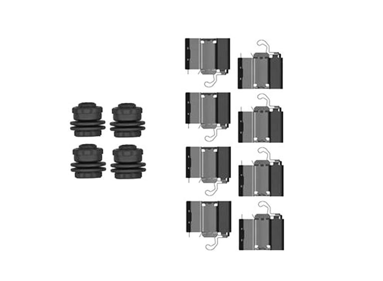 PAD FITTING KIT AXLE SET