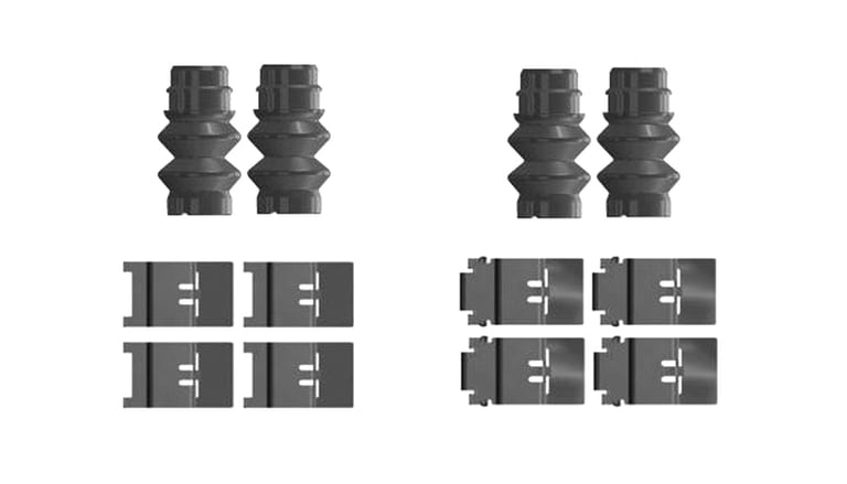 PAD FITTING KIT AXLE SET
