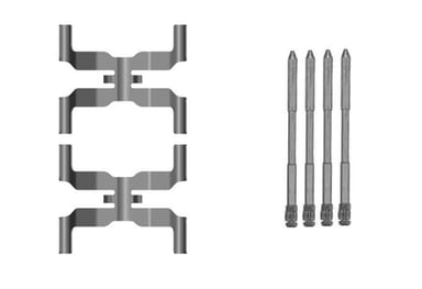 PAD FITTING KIT AXLE SET