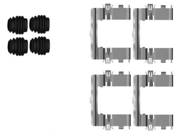 PAD FITTING KIT AXLE SET