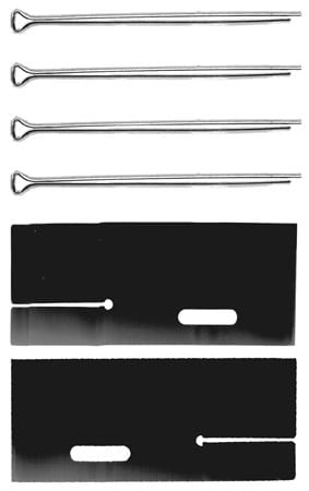PAD FITTING KIT AXLE SET