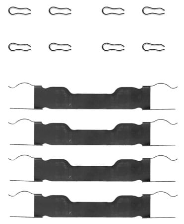 PAD PIN KIT AXLE SET