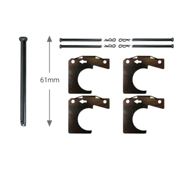 PAD FITTING KIT AXLE SET