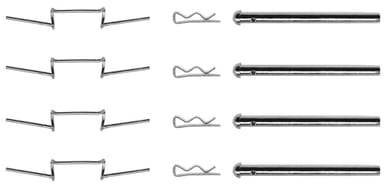 PAD FITTING KIT AXLE SET