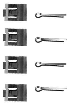 PAD FITTING KIT AXLE SET
