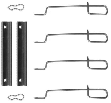 61mm PEUG WEDGES AXLE SET