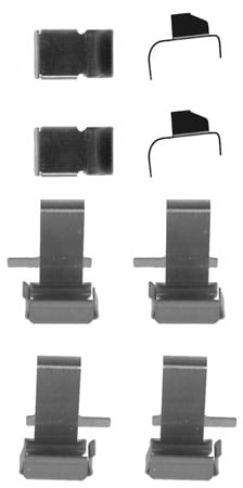 PAD FITTING KIT AXLE SET