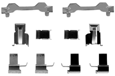 PAD FITTING KIT AXLE SET