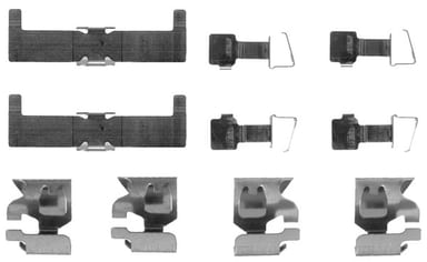 PAD FITTING KIT AXLE SET
