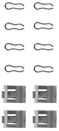 83- PAD FITTINGS AXLE SET