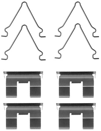 PAD FITTING KIT AXLE SET