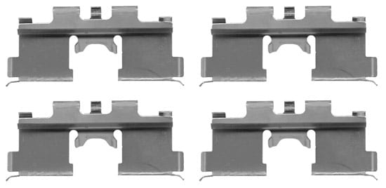86- NISS PAD KIT AXLE SET