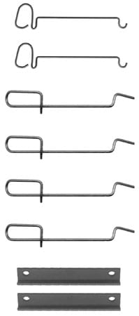 56mm WEDGES/SOLID AXLESET