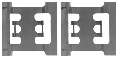 PAD SPRING PLATES AXLESET