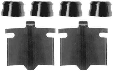 PAD FITTING KIT AXLE SET