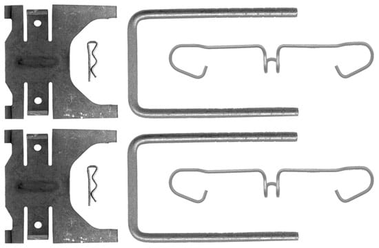 80- PAD FIT KIT AXLE SET