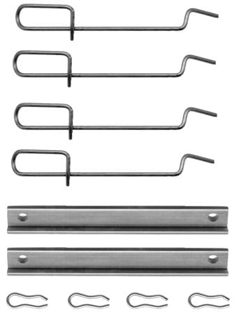 70mm WEDGES/CLIPS AXLESET