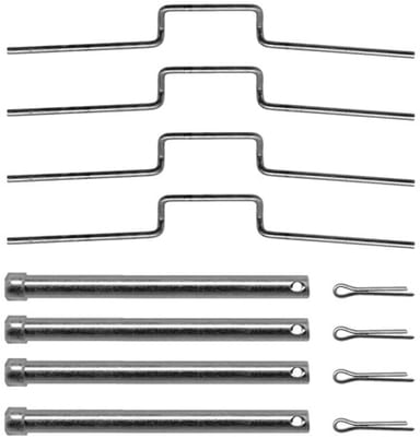 SOLID DISC PAD PINS X4