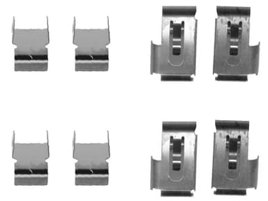 PAD FITTING KIT AXLE SET