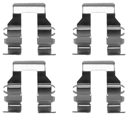 PAD FITTING KIT AXLE SET
