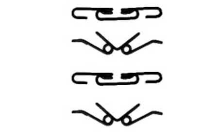 PAD FITTING KIT AXLE SET