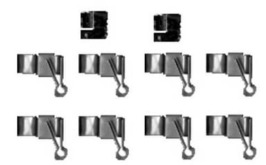 PAD FITTING KIT AXLE SET