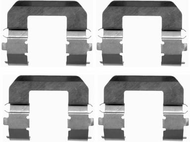 PAD FITTING KIT AXLE SET