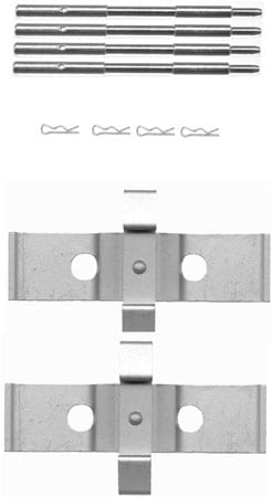 PAD FITTING KIT AXLE SET