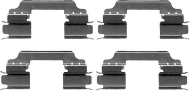 PAD FITTING KIT AXLE SET