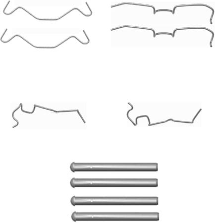 PAD FITTING KIT AXLE SET