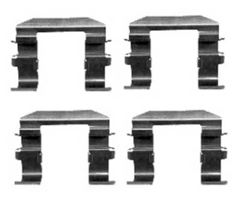 PAD FITTING KIT AXLE SET